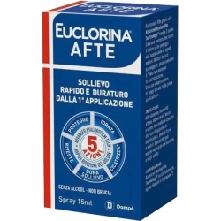 Euclorina Afte Spray orale 15 Ml