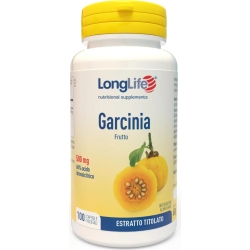 Longlife Garcinia 500 mg - Integratore Per Il Controllo Del Peso Corporeo 100 Capsule