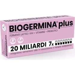 Biogermina Plus 7 Flaconcini da 8 ml - Integratore di fermenti lattici