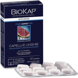Bios Line BioKap Miglio Uomo Forte 60 compresse - Integratore Anticaduta