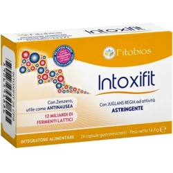 Intoxifit 24 Capsule - Integratore Per Il Benessere Gastrointestinale