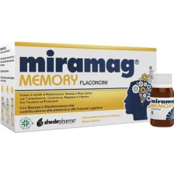 Miramag Memory 10 Flaconcini Da 10 ml - Integratore Per La Memoria