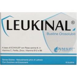 Leukinal 16 bustine orosolubili - Integratore per le vie respiratorie