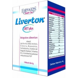 Liverton Diet Plus 14 bustine - Integratore per il controllo del peso