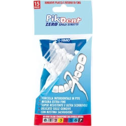 Pikdent Zero Spazi Stretti - 15 forcelle interdentali misura 0