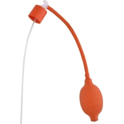 Vaporizzatore a pompetta colore Arancio per dopobarba