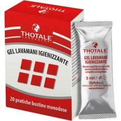 Thotale Gel Mani Igienizzante Monouso 20 Bustine