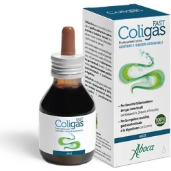 Coligas Fast Aboca 75 ml - Gocce per il gonfiore addominale