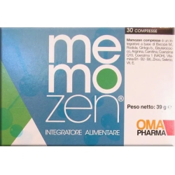 Memozen 30 Compresse Da 1300 mg - Integratore Per La Memoria