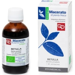 Betulla macerato di pianta fresca biologico 50 Ml - Integratore drenante