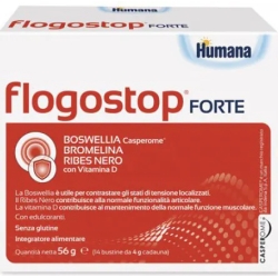 Humana Flogostop Forte 14 Bustine - Integratore Per Il Sistema Muscolo Scheletrico