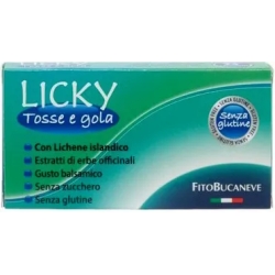 Licky Tosse e Gola - 24 Caramelle senza zucchero
