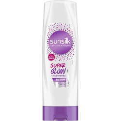 SUNSILK Super Glow - Balsamo per capelli lisci e spenti 185 ml