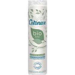 COTONEVE Bio Line 60 Dischetti Struccanti Cotone Biologico