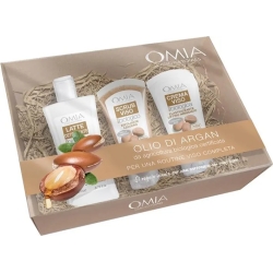 Olio di argan - Scrub viso 75 ml + Crema Viso 75 ml + Latte detergente 200 ml