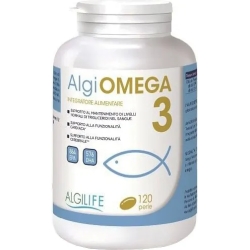 Algiomega 3 - Integratore Per Il Colesterolo 120 Perle