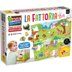 Montessori - Maxi puzzle La Fattoria