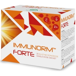 Immunorm Forte 30 Bustine Gusto Arancia - Integratore Per Il Sistema Immunitario