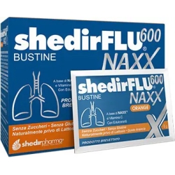 Shedirflu 600 Naxx Orange 20 bustine gusto Arancia