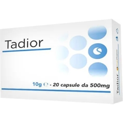 Tadior 20 Capsule Da 500 mg - Integratore Per Il Fegato