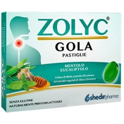 Zolyc Gola 36 Pastiglie Gusto Mentolo E Eucalipto - Integratore Per Le Vie Respiratorie