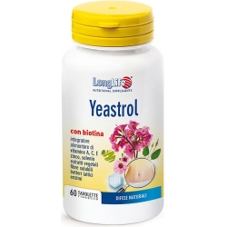 Longlife Yeastrol 60 Tavolette Rivestite - Integratore Per Il Sistema Immunitario