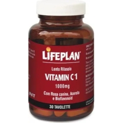 Vitamina C1 1000 mg - Integratore per il sistema immunitario 30 Tavolette