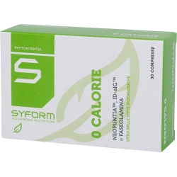 0 Calorie 30 Compresse da 1300 mg - Integratore Per Diminuire L'Assorbimento Di Grassi