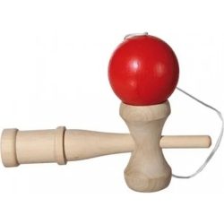Kendama - Gioco di abilità in legno 18 cm x 7 cm in colori assortiti