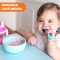Chicco easy bowl - Ciotola in Silicone con ventosa colore Azzurro