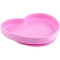 Chicco Easy Plate - Piatto Cuore in silicone con ventosa colore Rosa