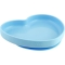 Chicco Easy Plate - Piatto Cuore in silicone con ventosa colore Azzurro