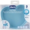 Chicco Easy Plate - Piatto Cuore in silicone con ventosa colore Azzurro