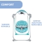 Chicco Polly Swing Up, Altalena Neonati, Fantasia Turchese