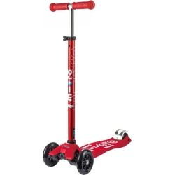 Maxi Deluxe - Monopattino a 3 ruote colore Rosso