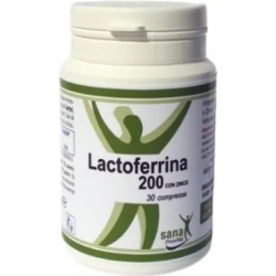 Lactoferrina 200 - Integratore lattoferrina e zinco 30 compresse
