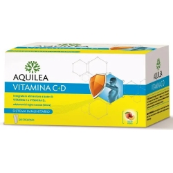 Aquilea Vitamina C+D 28 Bustine - Integratore Per Il Sistema Immunitario