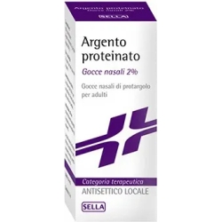 Argento Proteinato 2% - Decongestionante Antisettico Locale Gocce 10 ml