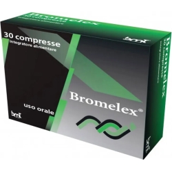 Bromelex 30 compresse - Integratore per il Drenaggio dei Liquidi