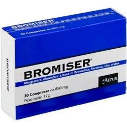 Bromiser 20 Compresse - Integratore per la Prostata