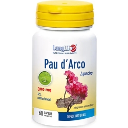 Longlife Pau D'Arco 60 Capsule - Integratore Immunostimolante