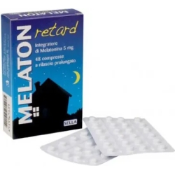 Melaton Retard 1 mg - Integratore Per Il Sonno 48 Compresse