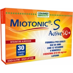 Miotonic-S Active 50+ 30 Compresse - Integratore per il tono e l'energia