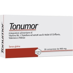 Tonumor 30 Compresse - Integratore Per Lo Stress Ed Il Tono Dell'Umore