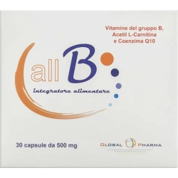 All B - Integratore per lo stress psico-fisico 30 capsule da 500 mg