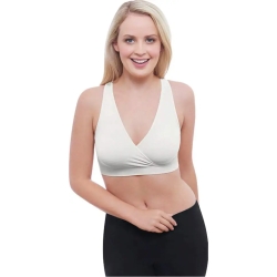 Reggiseno allattamento da notte bianco taglia S