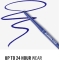RIMMEL Scandaleyes Exaggerate - Matita Occhi Automatica Waterproof N. 004 Cobalt Blue