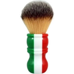 Plissoft Tricolore - Pennello Da Barba Sintetico 24 mm