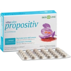 Bios Line Vitacalm Propositiv - Integratore per il tono dell'umore 30 compresse