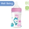 Chicco Well Being - Biberon in plastica con tettarella in silicone a flusso lento da 150 ml Rosa